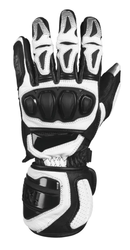 Akce Kožené sportovní rukavice iXS RS-300 2.0 bílé - Velikosti M