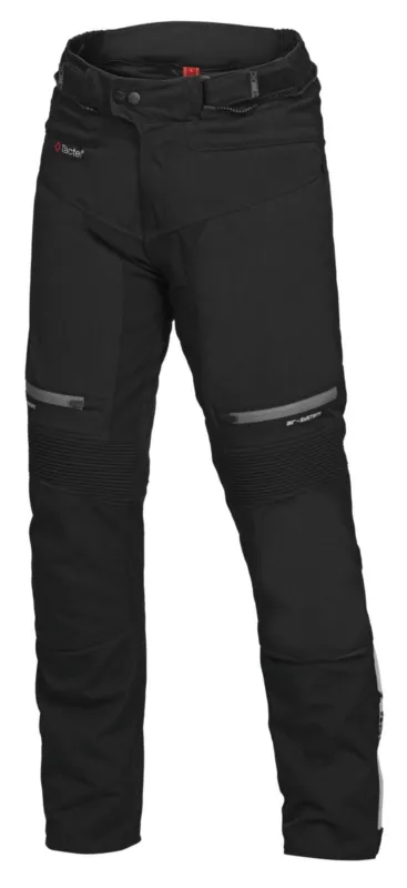Cestovní textilní kalhoty iXS PUERTO-ST černé - Velikosti 2XL Cenový Hit