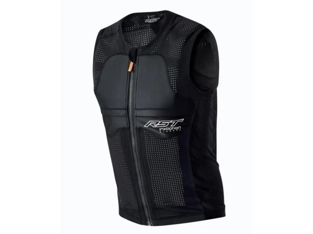 Ověřený Pánské chrániče - RST 103625 D3O Essential Airbag Vest - černé - Velikosti L/XL