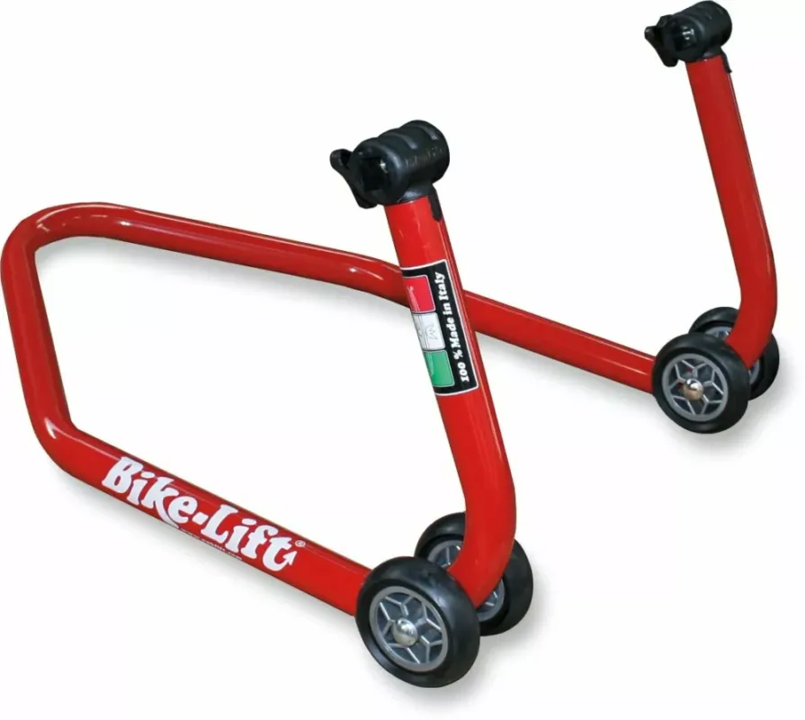 Zadní stojan motocyklu BIKE LIFT REAR STAND B-LIFT RS-17 barva červená, bez adaptérů Ověřený