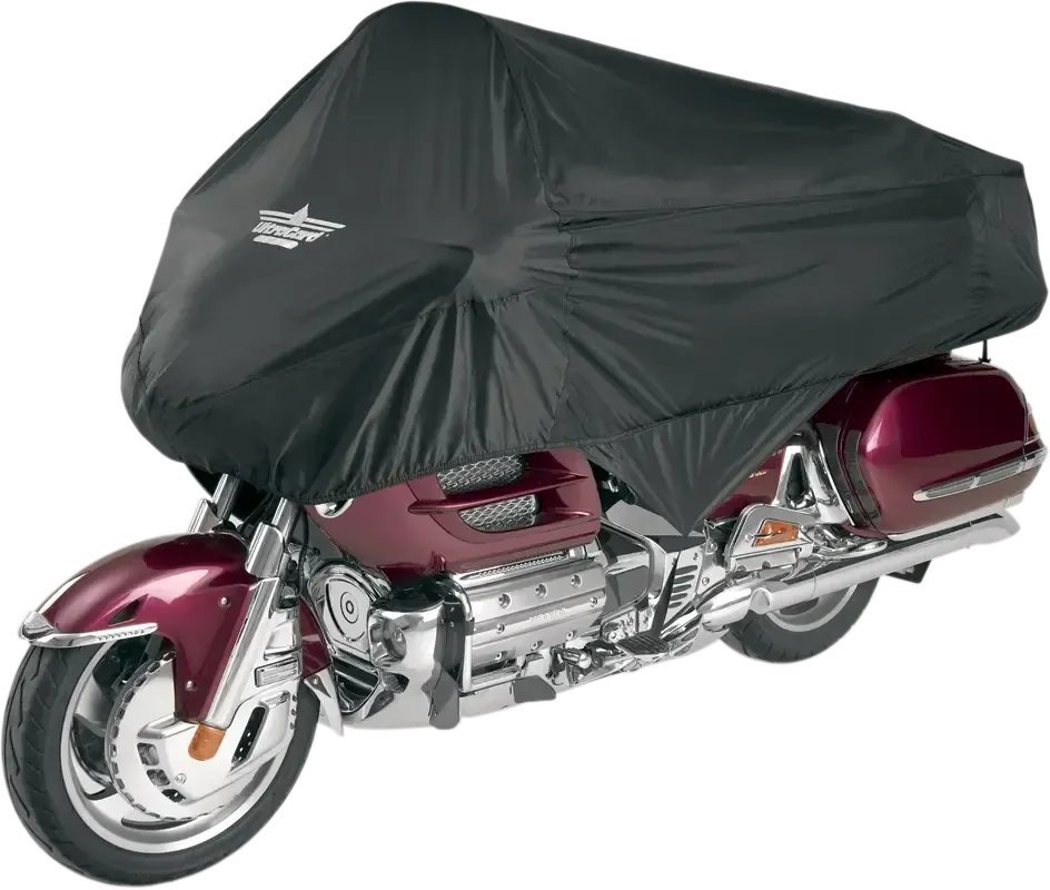Krátká ochranná plachta pro horní polovinu motocyklu ULTRAGARD COVER HALF pro Indian Roadmaster rok 2015-2023 viz popis barva černá Výprodej