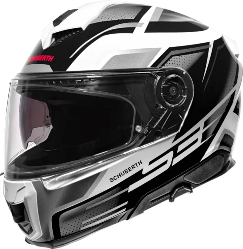 Horká Nabídka Schuberth S3 Storm Přilba stříbro/černá/bílá - XXL (62/63)