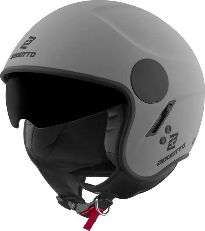 Víkendová Akce Bogotto H595 SPN Trysková přilba Grey Matt - M