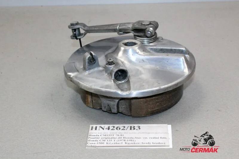 45010-402-003, 44804-402-003 buben přední, náhon tachometru Honda CM125T 78-81 Časově Omezené