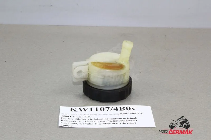 43078-1082 nádobka zadní brzdové kapaliny Kawasaki VN 1500 Classic 96-03 Vysoce Kvalitní