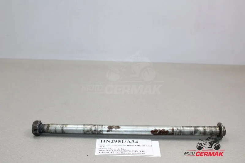 42301-MM2-770 osa zadní kola Honda CMX 450 Rebel 86-87 Super Cena