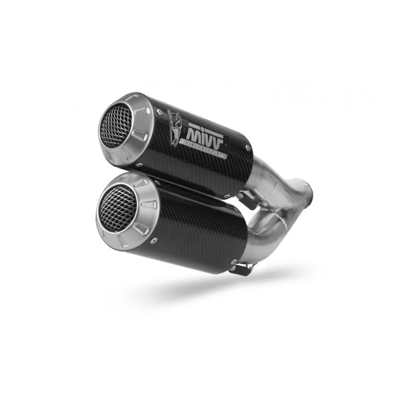 2 koncovky výfuku MIVV MK3 H.069.LM3C karbon Kup Teď